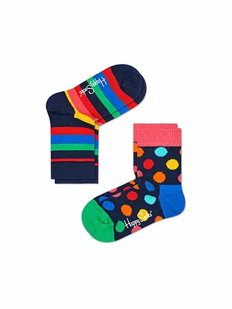 HAPPY SOCKS | Kinder Socken STRIPE 2-er Pkg. bunt | 